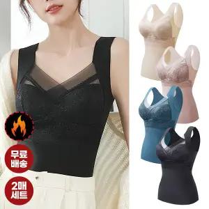 [1+1] 슬림 기모 브라 나시