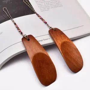 [에이치플러스몰]비싼신발 뒤축보호 미니 원목 신발주걱 신발꺾임방지