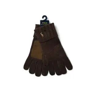 폴로랄프로렌 PC0494-214 포니 터치스크린 레더 패치 장갑
