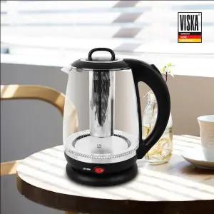 [보랄]비스카 라피드 보온 유리 티포트 2L HNZ-G567TK