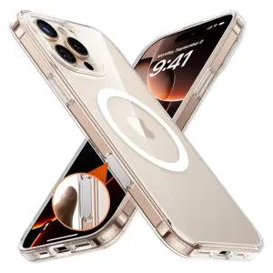 에삭 아이폰 맥세이프 에어 컨트롤 가드 클리어 케이스