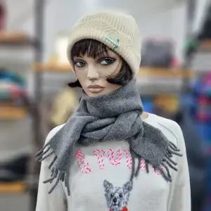 베네통/애플아울렛/테슬 네로우 머플러/BCMF54461