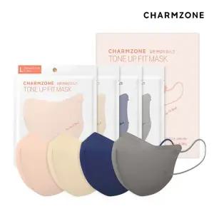 참존 NEW 톤업핏 새부리형 컬러마스크 50매+50매 중형 대형 최신제조