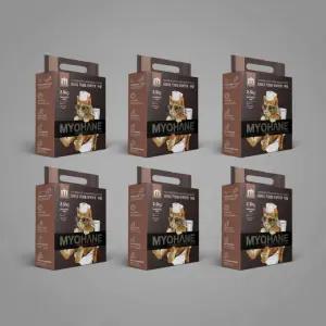 묘하네 커피콩 두부모래 무향 2.5kg 6개