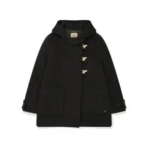 코드그라피 CGP 코트 (우먼) 울 더플 하프 차콜