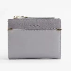 동전지퍼 미니 반지갑 스카이색상 고등학생지갑