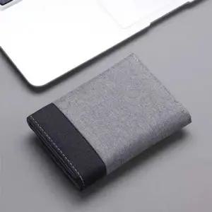 남성 심플한 캐주얼 반지갑 빈티지 필수템 캐쥬얼 캔