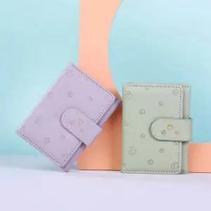 귀여운 발바닥무늬 여성지갑 학생선물 미니 반지갑
