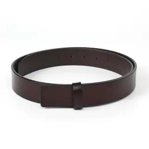 브라운 교체용 핀버클 소가죽 남성 벨트 115cm 교체용벨트 브라운벨트 핀버클벨트 브라운색상벨트