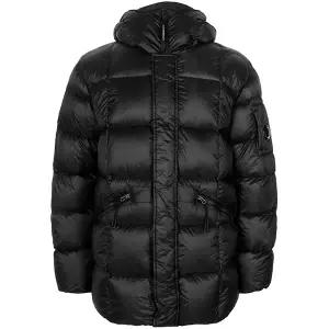 씨피컴퍼니 25FW 블랙 DD 쉘 후드 덕 롱 다운 자켓 19CMOW182A 110416A 999