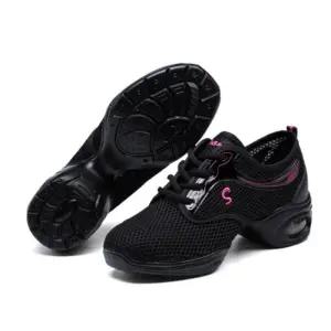 Rly 줌바 댄스화 에어로빅 발편한 미들굽 메쉬 신발