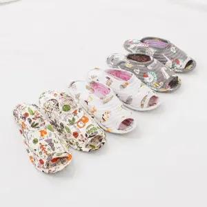 누빔 퀼트실내화 면실내화 여성거실화 어린이집실내화 실내화 면실내화