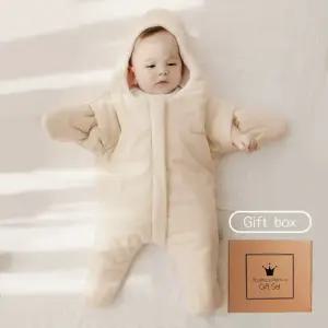 벨몽 스타 신생아 우주복 아기 출산선물 코지베이지