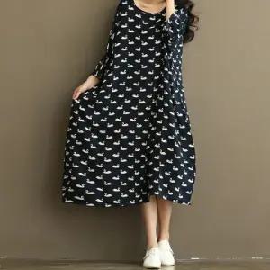 JS.7458 스완원피스- 빅사이즈 여성의류 만삭 임부복