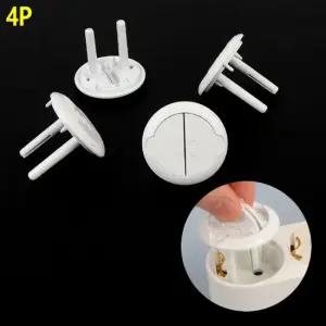 원터치 콘센트 안전커버 마개 전기 코드마개 4p