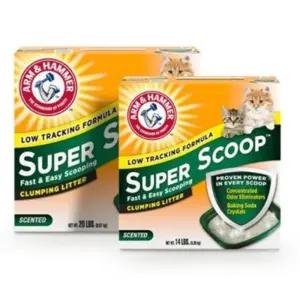 고양이 탈취 모래 후레쉬향 9.07kg 2P 베이킹소다 향기나는고양이모래