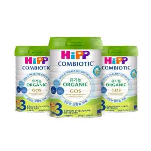 [삼경]힙 콤비오틱 유기농 분유 3단계 800g X 3캔