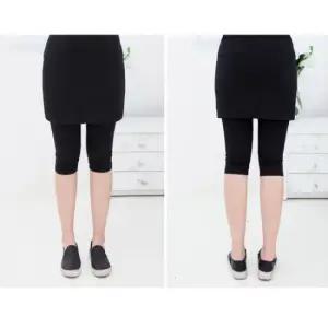 마미누리 임산부 면스판7부치마레깅스 빅사이즈임부복