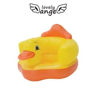 러블리앙즈 오리 휴대용 목받침  소프트 아기의자