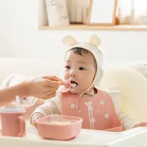 에디슨 프렌즈 베이비 실리콘 턱받이 3개