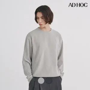 [롯데백화점]애드호크 남성 기모 베이직 티셔츠 HBALT12