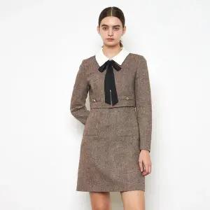 [LINE](타임스퀘어점패션관)[라인어디션]밀라 리본타이 원피스 NVOPPK9700