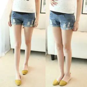 임산부 물감 청반바지 9655 빅사이즈 외출임부복 데님