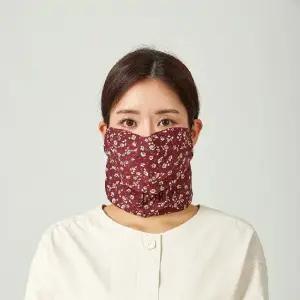 (빅)플라워 안면마스크 2종 + 꽃나염마스크 3종