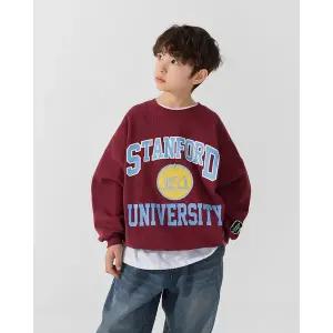 [리틀브로] (아동)스텔리프린팅기모맨투맨[티셔츠BFKF837B]