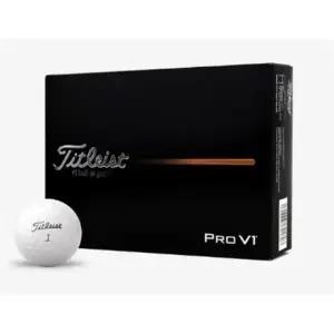 타이틀리스트 Pro V1 골프공 화이트 3피스 12개