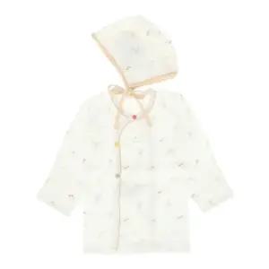 [갤러리아] (압소바,임신축하,태교,출산)물시오가닉배냇저고리모자세트(A2D-14105)