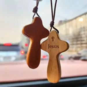 차량용 십자가 걸이 목걸이