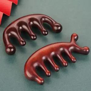 간편한 휴대 바디 두피 마사지에 도움주는 괄사 바디괄사 두피괄사