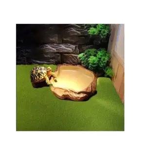 [골드스마일]달팽이집 바닥재 파충류집 도마뱀 바닥 사육장 딥그린