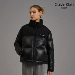 캘빈클라인스포츠 B 신상 미들 다운 패딩 여성 4컬러 택1 118689