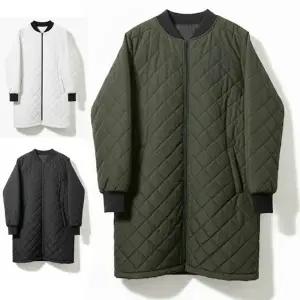 남여공용 퀄팅 롱자켓 1세트 3colors