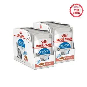[로얄캐닌] 고양이사료 그레이비 인도어 파우치 85g x 24P / 습식파우치 모음