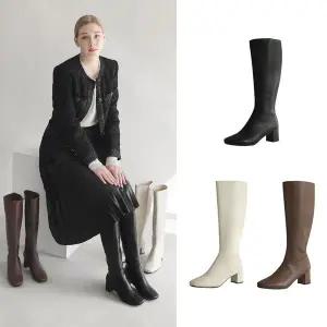 [NS홈쇼핑]올리 레이나 스퀘어 롱부츠[35627618]