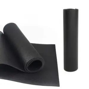 필라테스매트 힐링데이 PVC 요가매트(블랙) 에어로빅 홈트매트