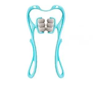 [셀러에이드]목 어깨 롤링 등 뒷목 지압 마사지기 안마기 6구