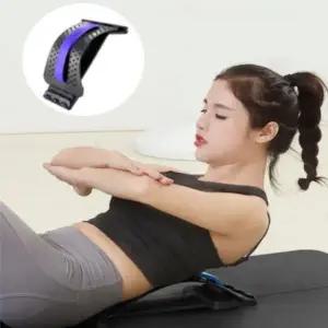 [셀러에이드]조절 등 지압 보드 스트레칭기구 4단 마사지 허리 허