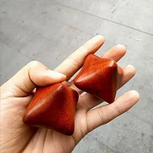 [골드스마일]손바닥지압 손 발 핸드 지압기 맛사지기 원목 육각형