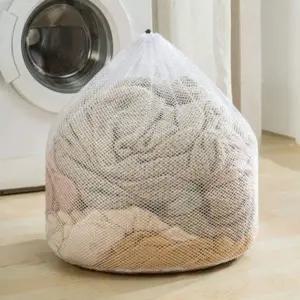 [오너클랜]원형 대형 빨래망 60x80 이불빨래 침구세탁