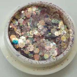 P1 네일아트재료 스팽글 네일글리터 핑크아이 (WC5B088)