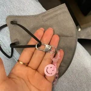 P1 키링 부자재 D형 회전고리 실버 5P (WC5B143)