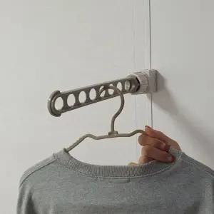 P1 8구 창틀 미니 빨래건조대 그레이 (WC5B218)