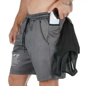 고품질 남자 헬스 짐 웨어 트레이닝 밴딩 반바지 숏츠 코디 (WFFWP3L)