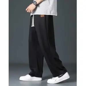 고품질 남자 근무 밴딩 데일리 편안한 허리 복 바지 캐주얼 (WFFWPXC)