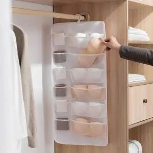 고품질 기숙사 좁은 옷장 속옷 정리 양말 브레이지어 팬티 (WFFWRVM)