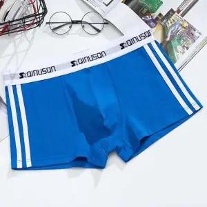 고품질 고등 학생 남자 청소년 주니어 속옷 밴딩 편한 팬티 (WFFWS6H)